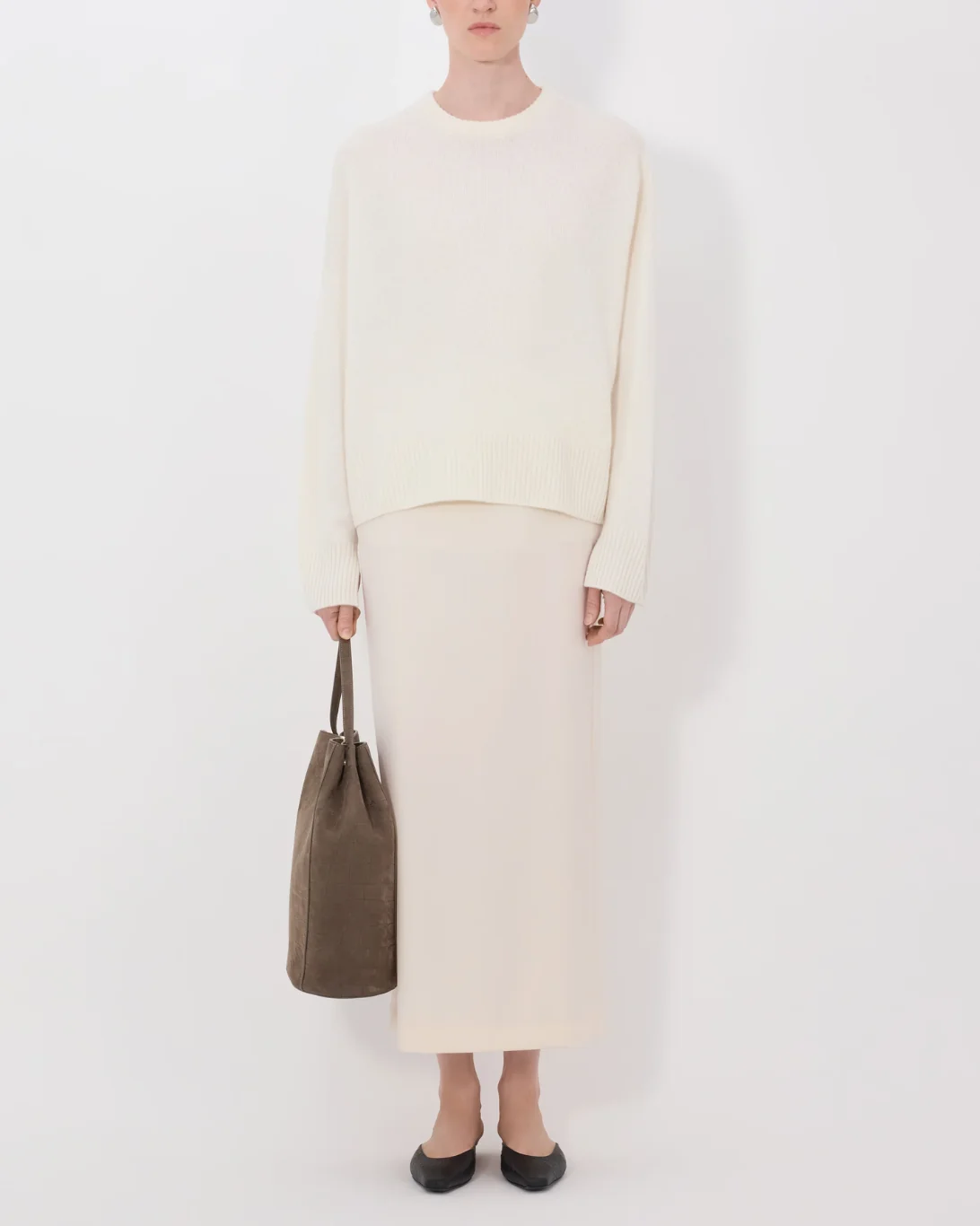 Anton Crewneck Sweater | Ivory - Image 2