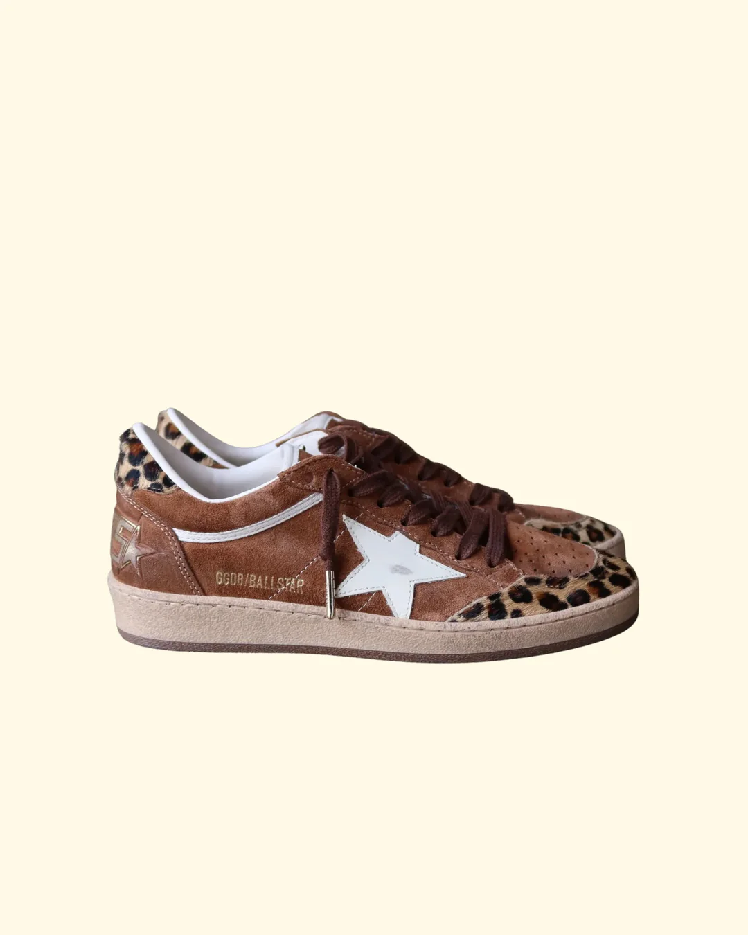 Ballstar | Brown/Leopard/Silver