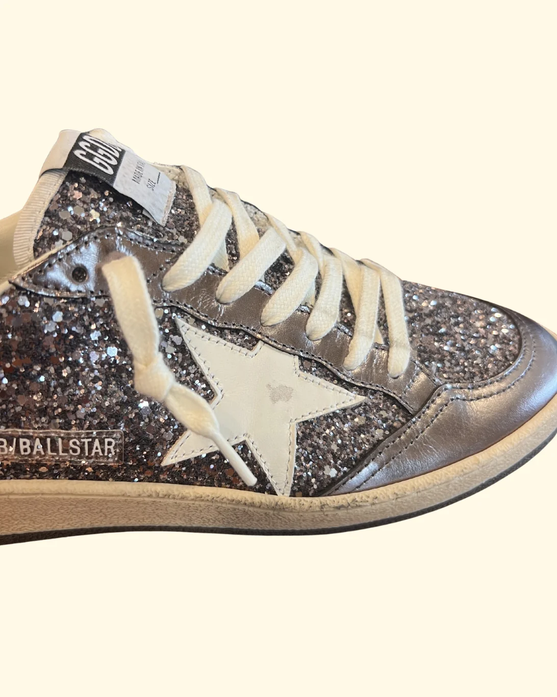 Ballstar Glitter w/ Lamination | Grey/Purple/White - Image 3