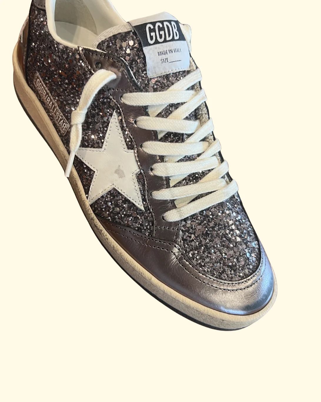 Ballstar Glitter w/ Lamination | Grey/Purple/White - Image 4