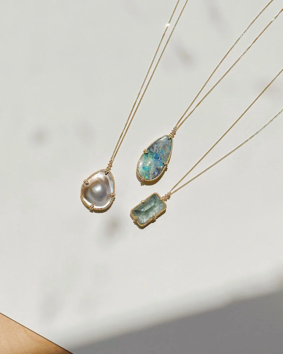 Boulder Opal Necklace | N-3111 - ONLINE ONLY - Image 2
