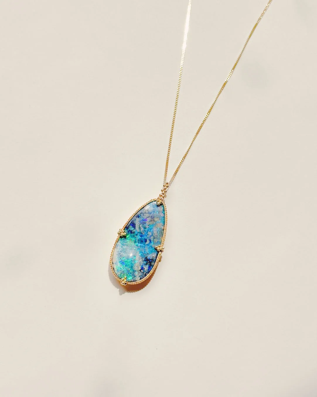 Boulder Opal Necklace | N-3111 - ONLINE ONLY - Image 3