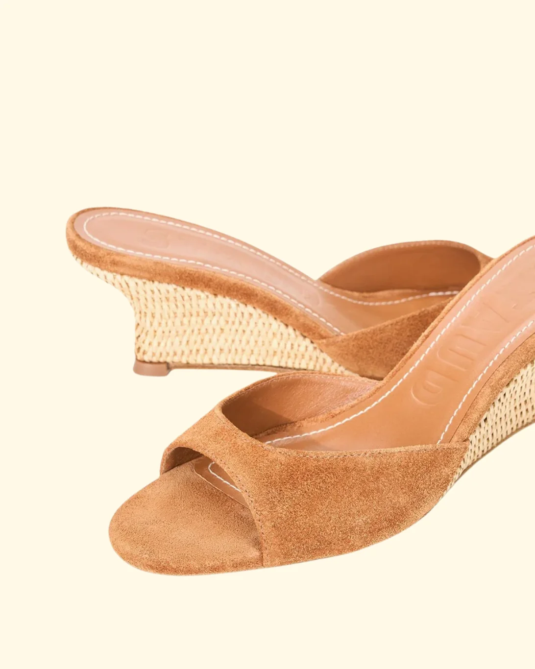 Brigitte Wedge | Tabacco/Natural - Image 2