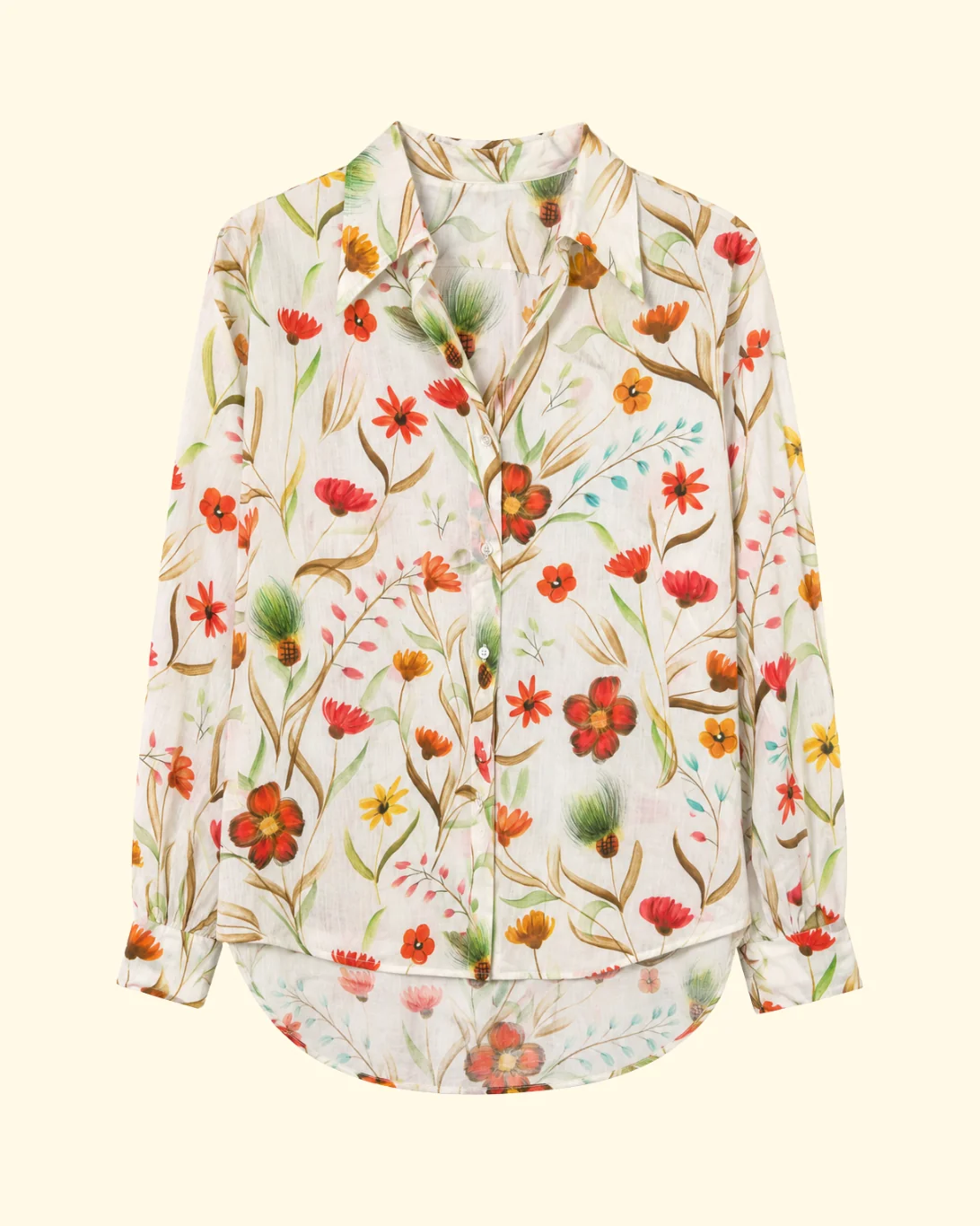 Brooks Top | Aquarelle Ecru