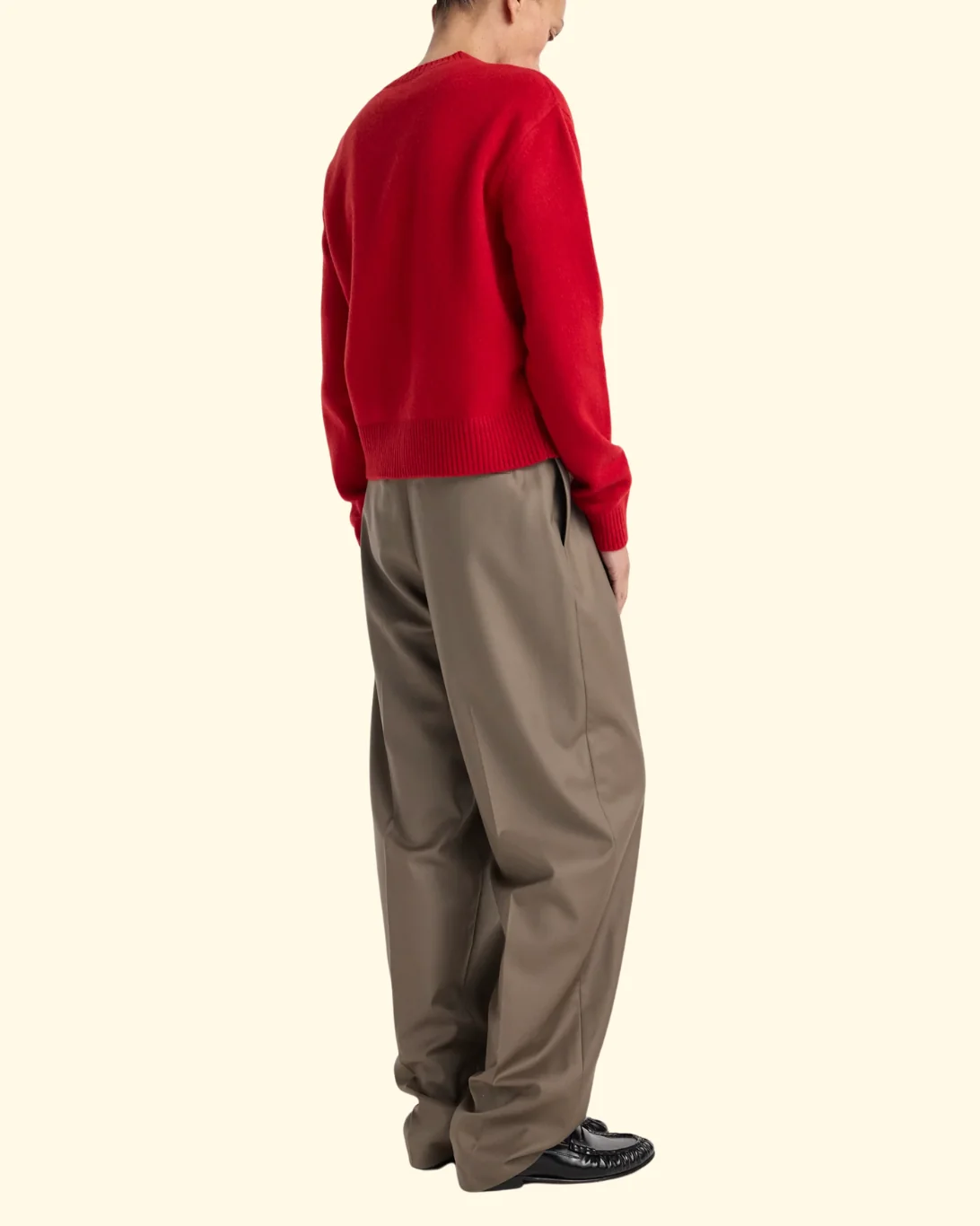 Classic Cardigan | Red - Image 3
