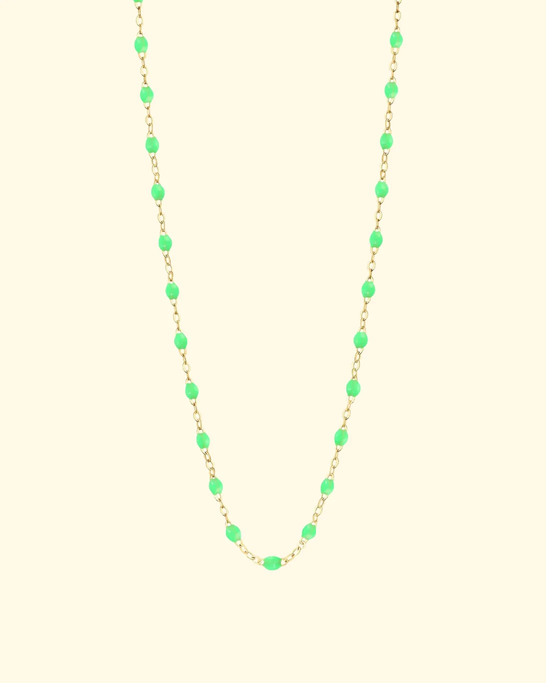 Classic Gigi Necklace | Neon Green