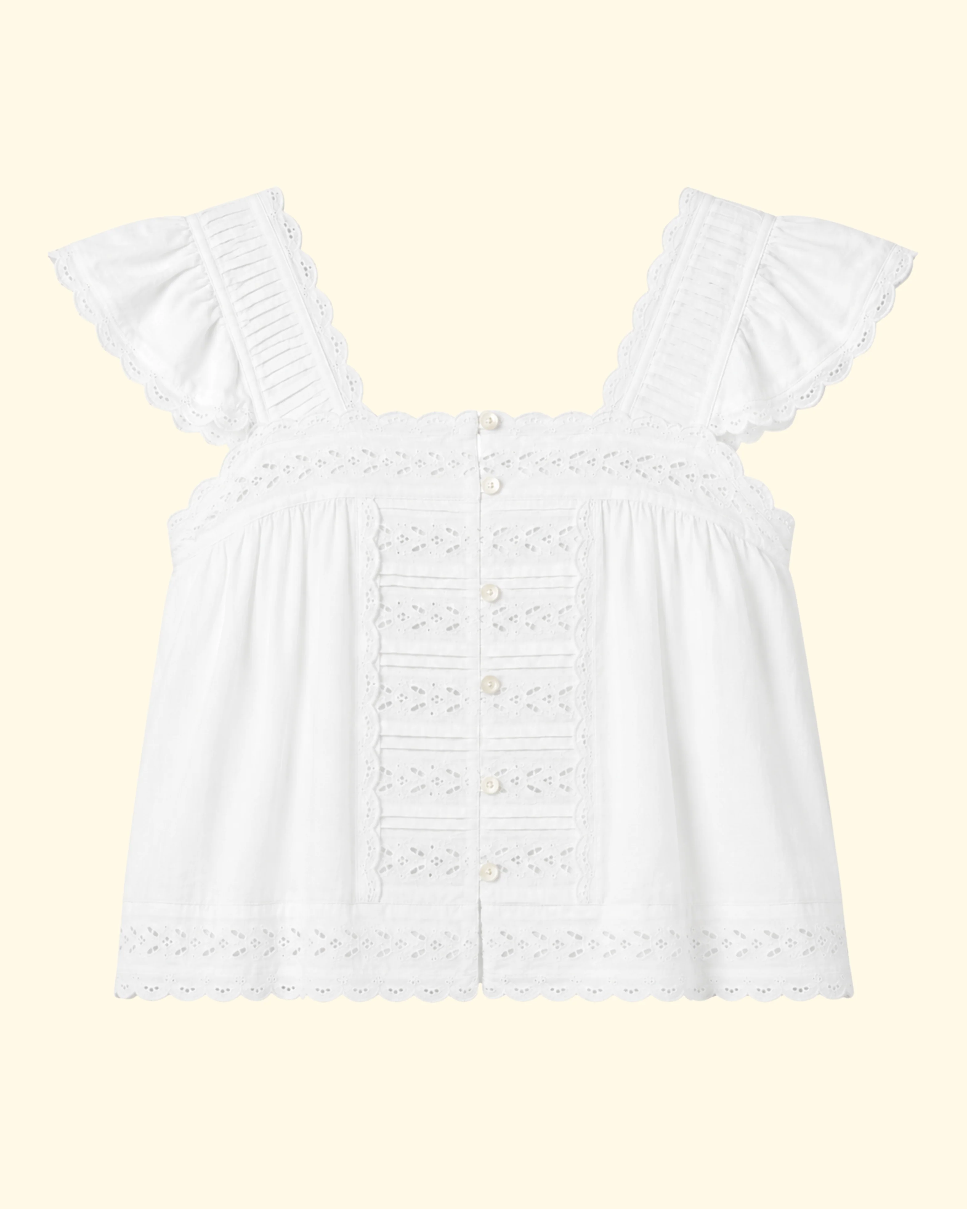 Eliza Top | White