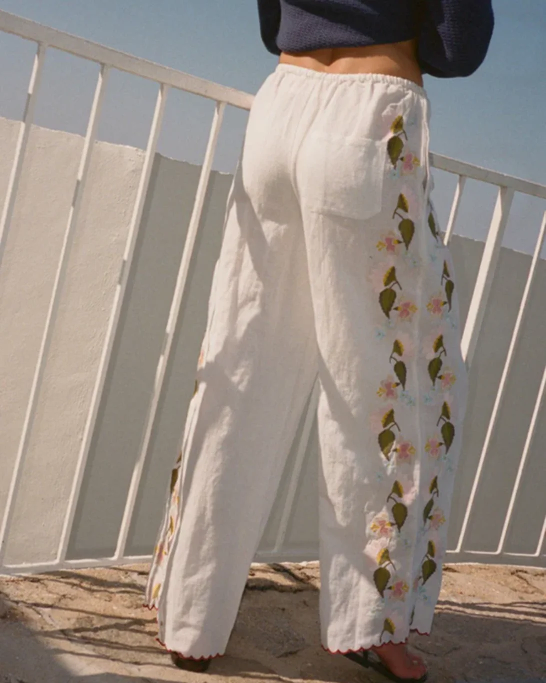 Ermmano Pant | White - Image 3