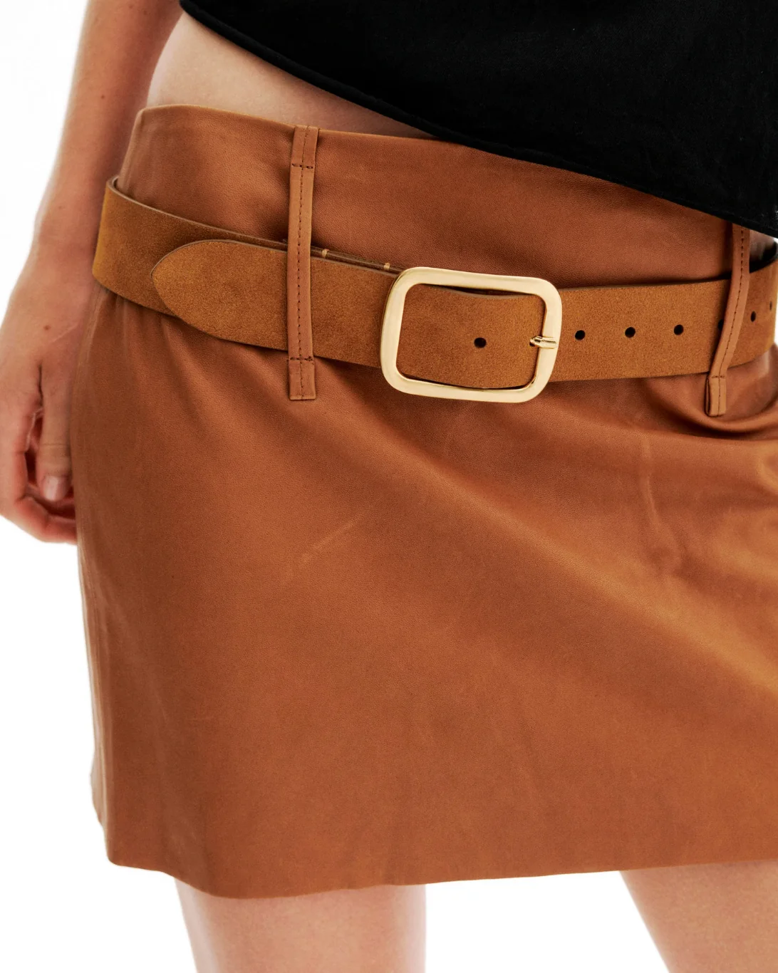 Ezara Belt | Beige Suede - Image 2