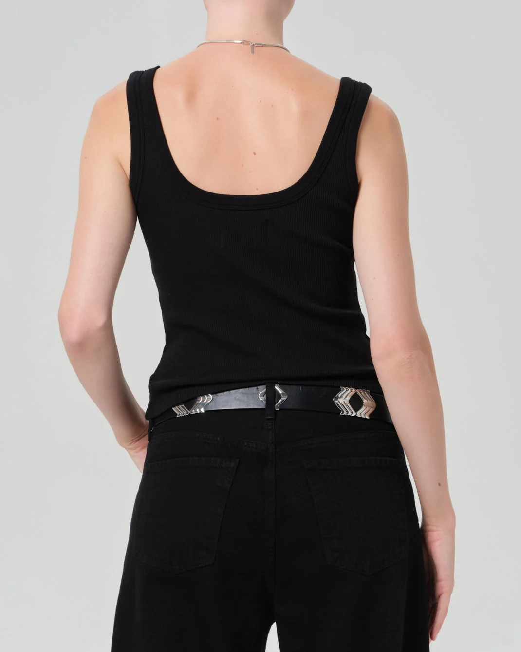Faye Tank | Black - Image 3