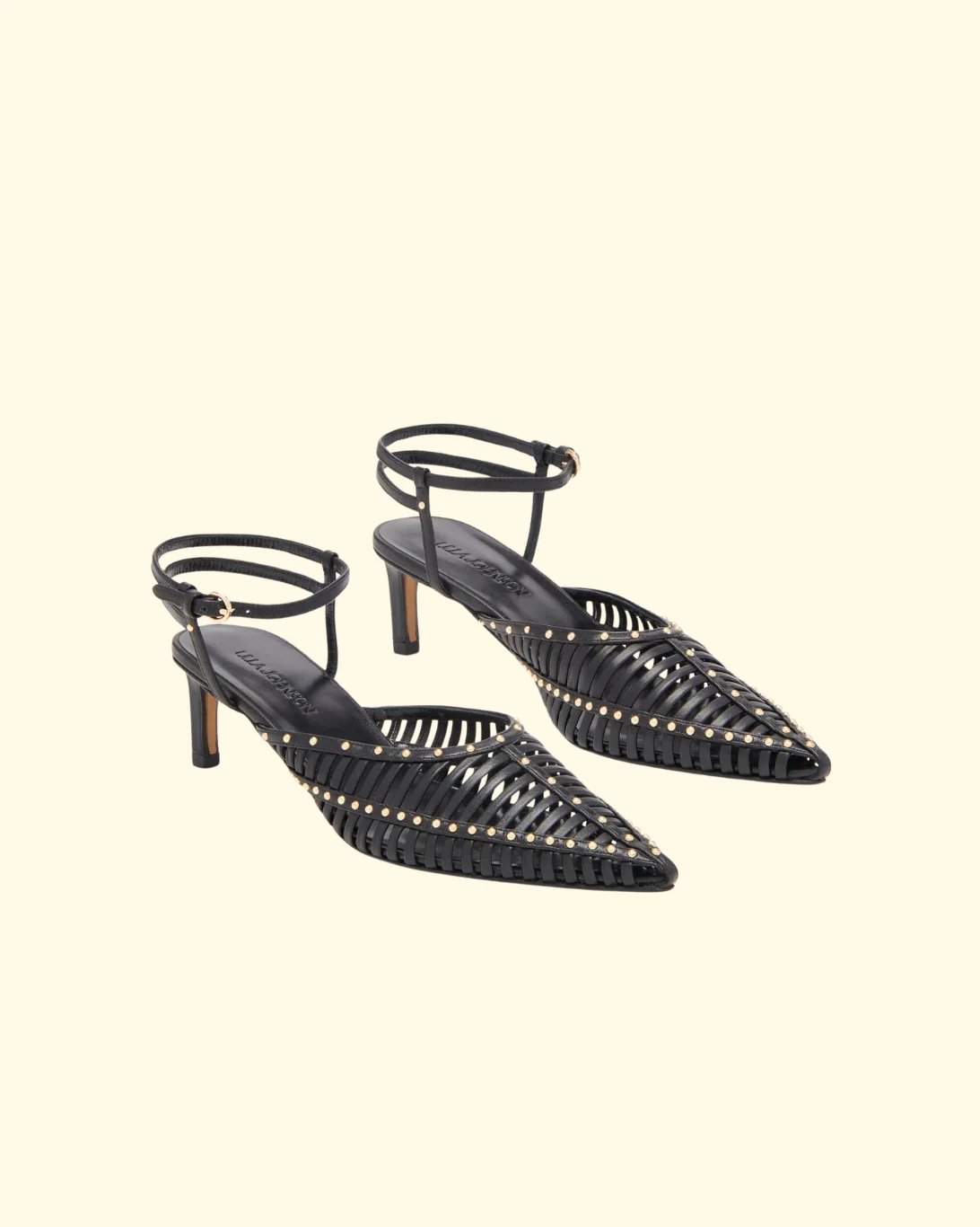 Francine Cage Kitten Heel | Noir - Image 3