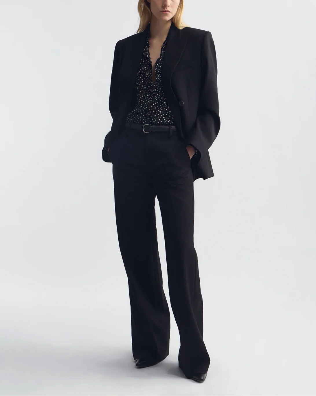 Gaia Slim Shirt | Black Ivory Star - Image 5