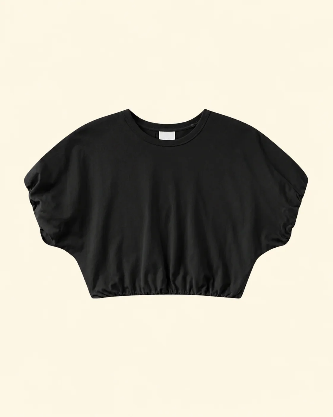 Gia Bubble Tee | Washed Black