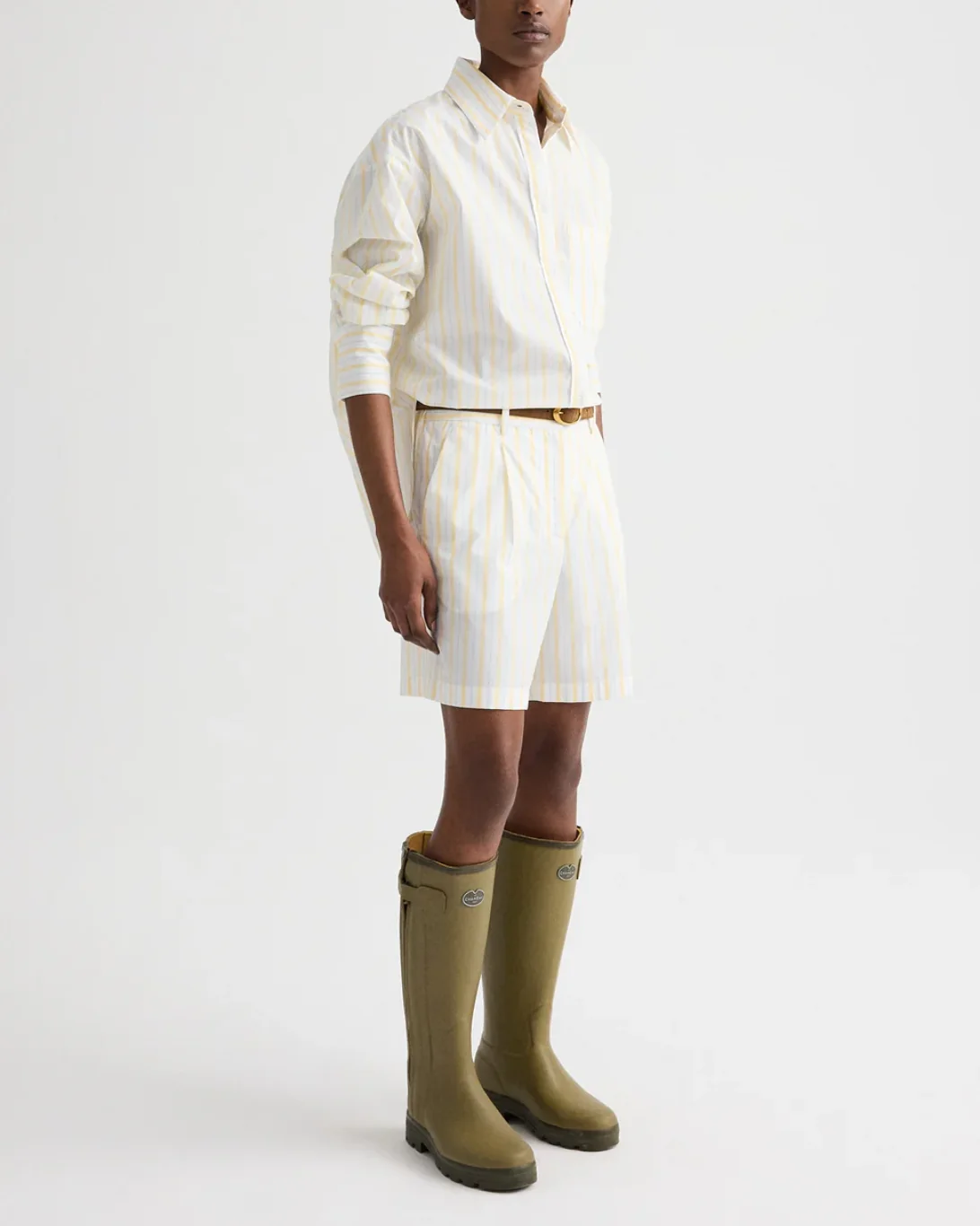 Henry St Short | Ivory/Yellow/Blue - Image 4