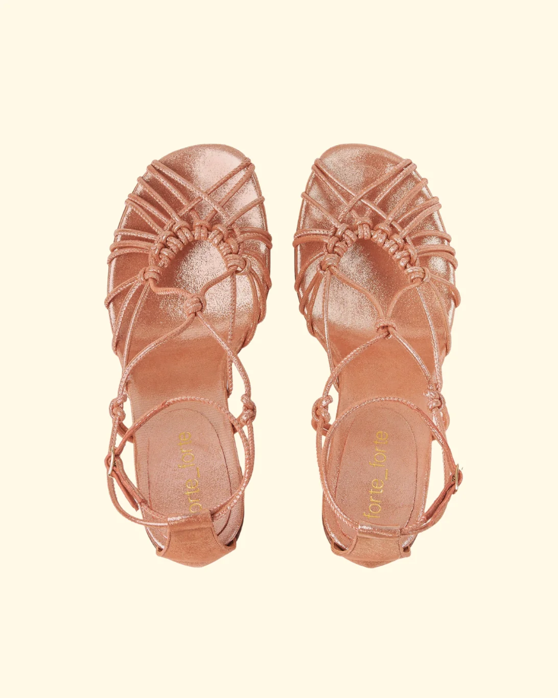 High Heel Laminated Leather | Sunset - Image 3