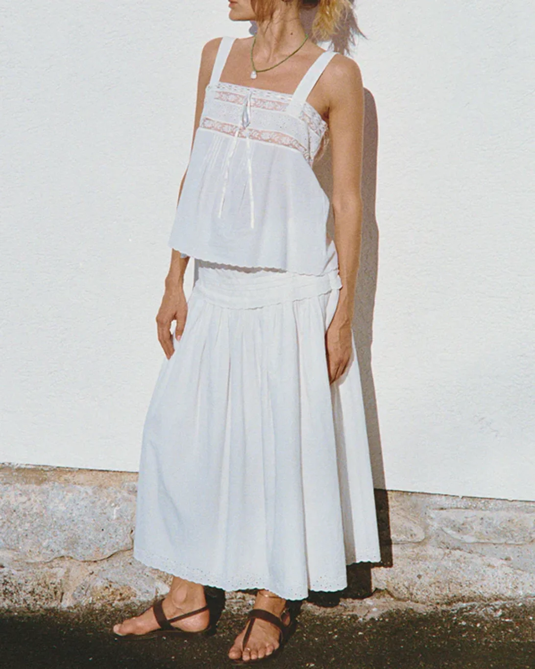 Irati Skirt | White - Image 2