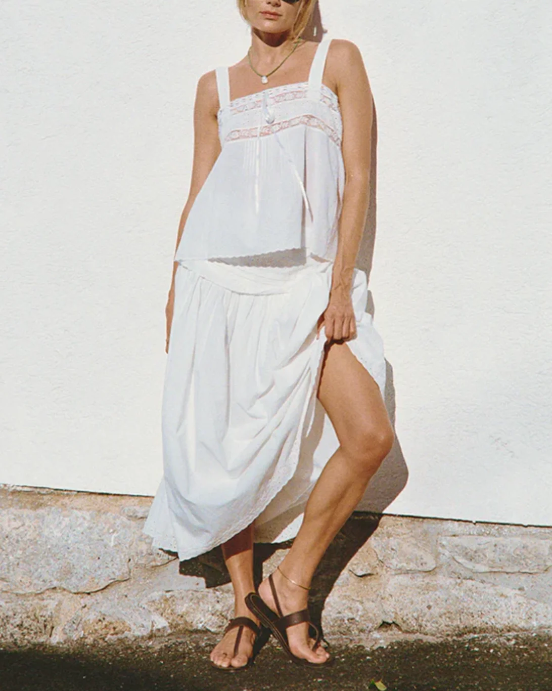 Irati Skirt | White - Image 3