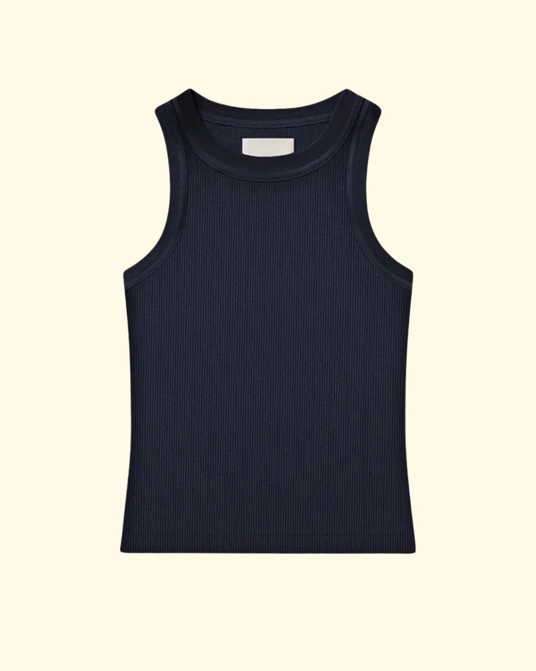 Isabel Rib Tank | Navy