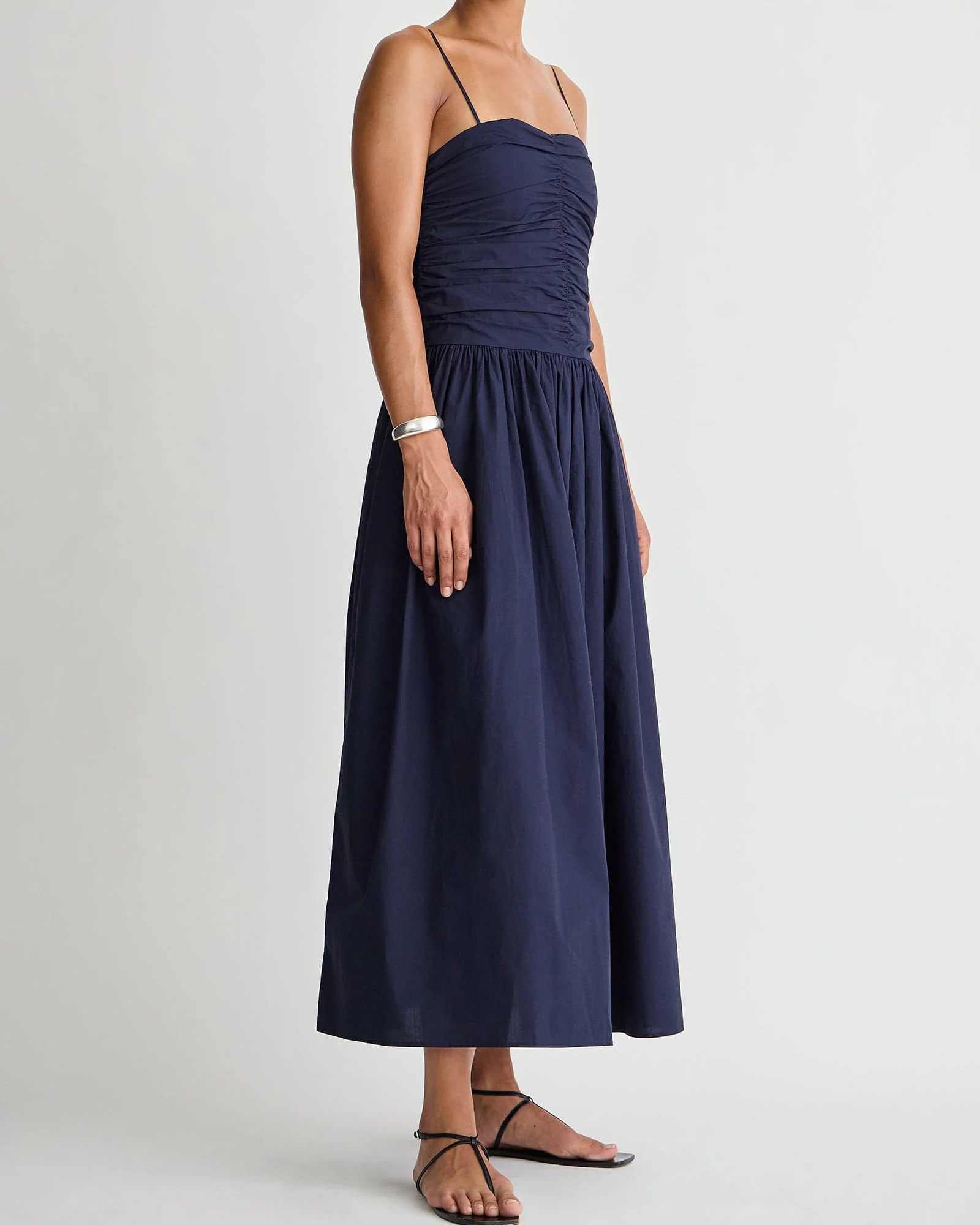 Jana Ruched Bodice Maxi | Midnight - Image 3