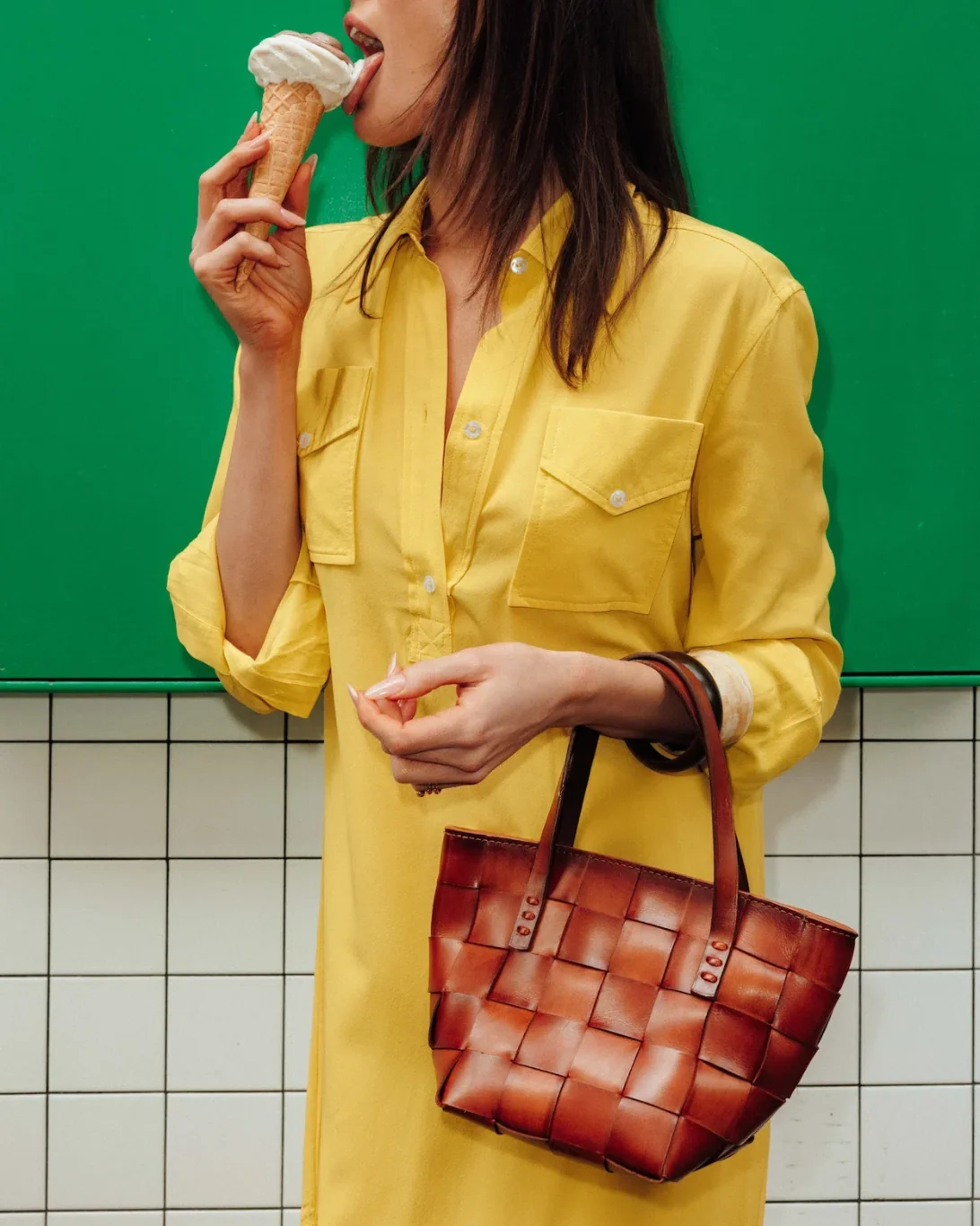 Japan Mini Bag | Tan - Image 4