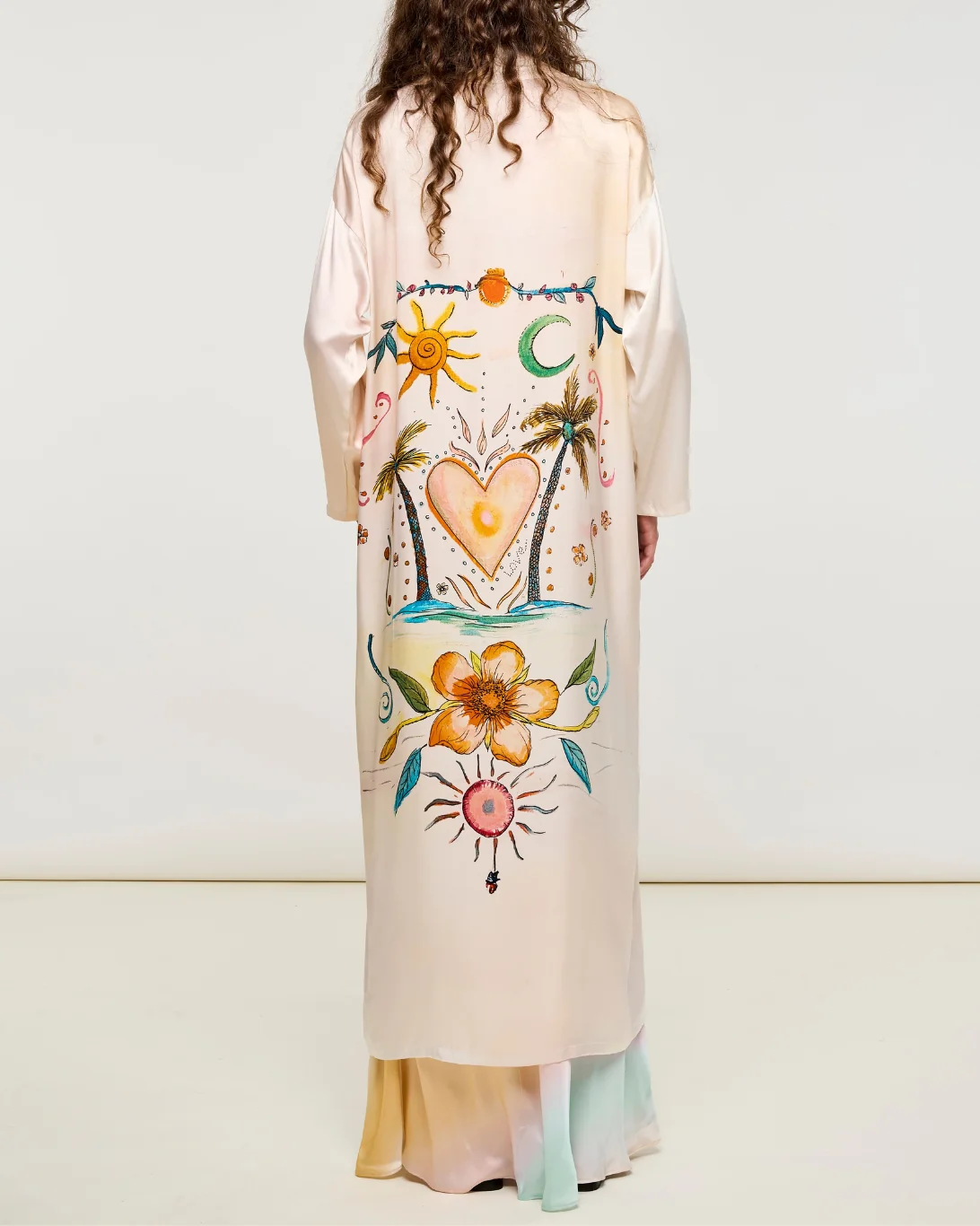 Kimono With Laces | Watercolors Gio's Universe - Image 3