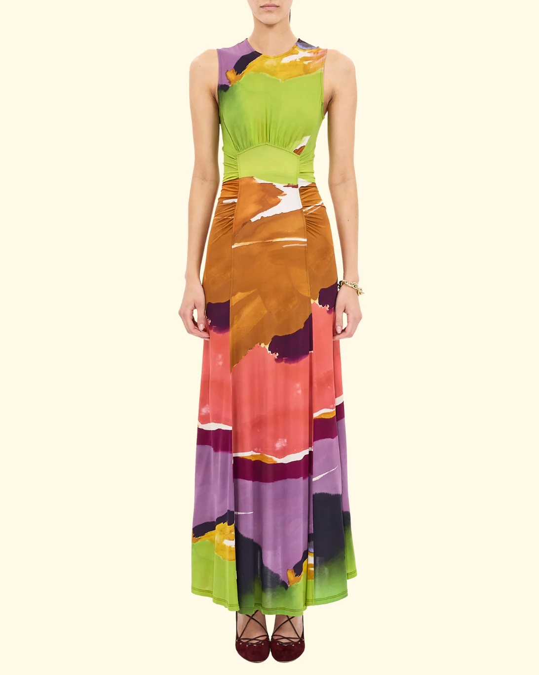 Lana Ruched Jersey Dress | Nature Abhors A Vacuum