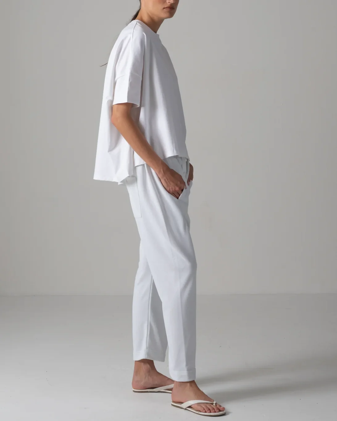 London PJ Trousers | White - Image 3