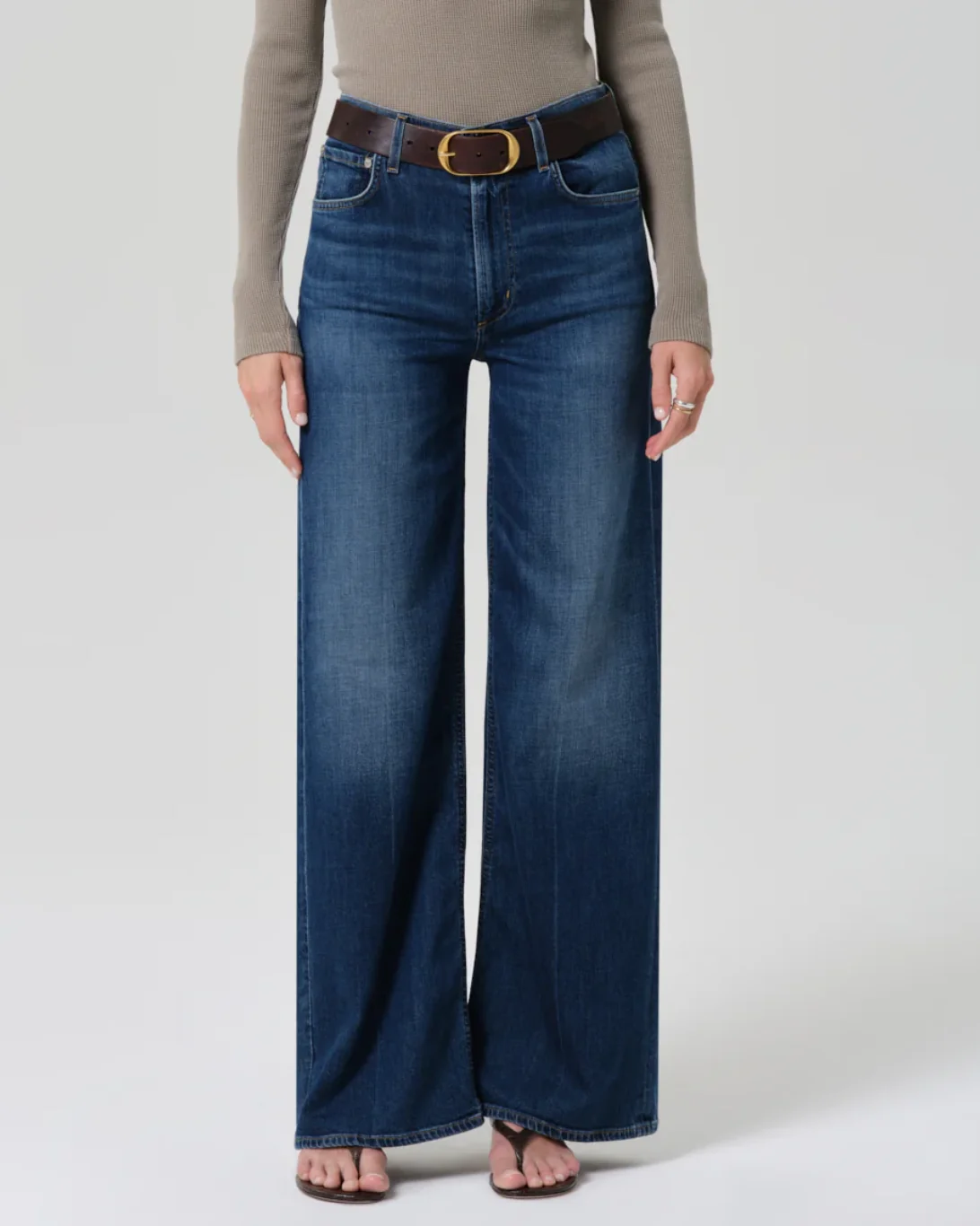 Lyra Long Wide Leg Jean | Elm - Image 2