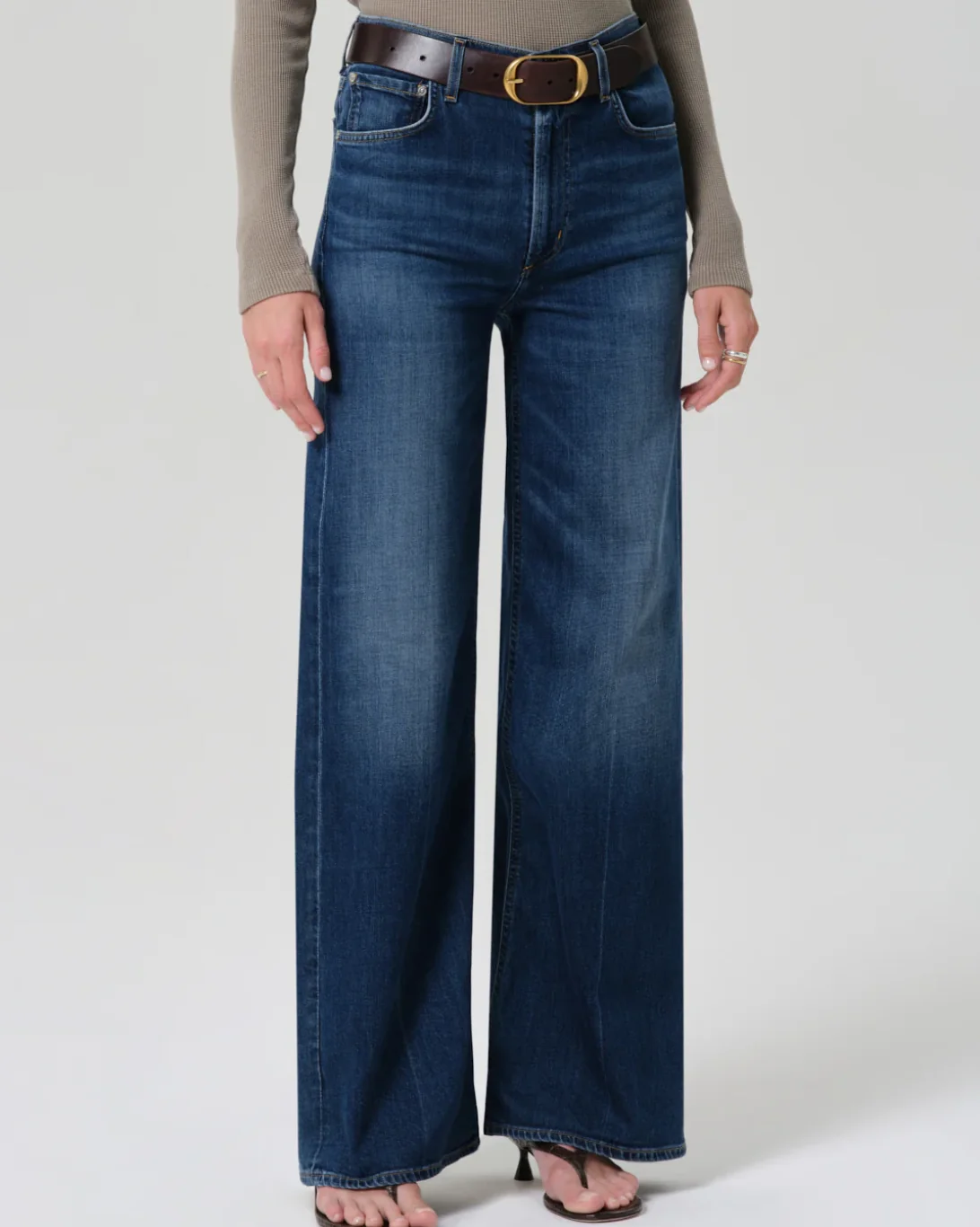 Lyra Long Wide Leg Jean | Elm - Image 4