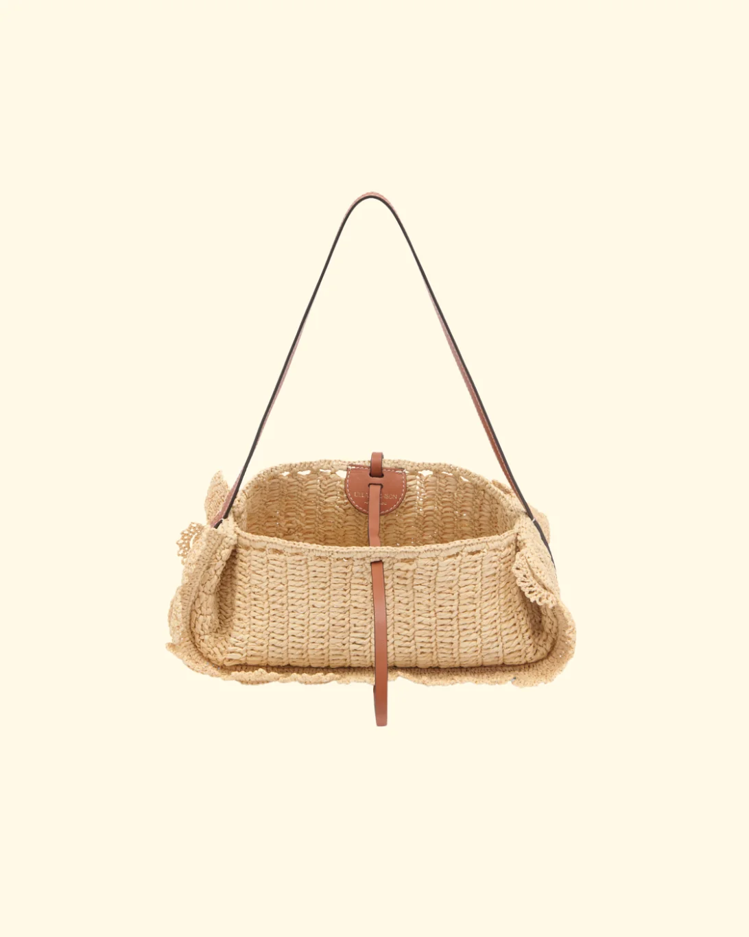 Marina Raffia Scallop Couchette | Natural - Image 4
