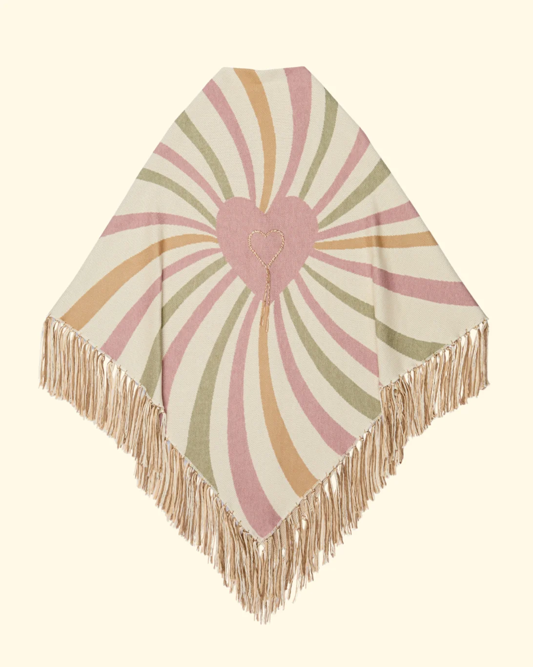 Multi Spiral Shawl | Pink Heart - Image 2