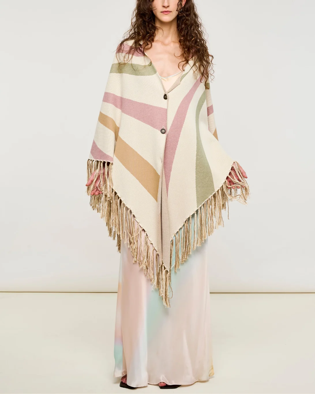 Multi Spiral Shawl | Pink Heart - Image 3