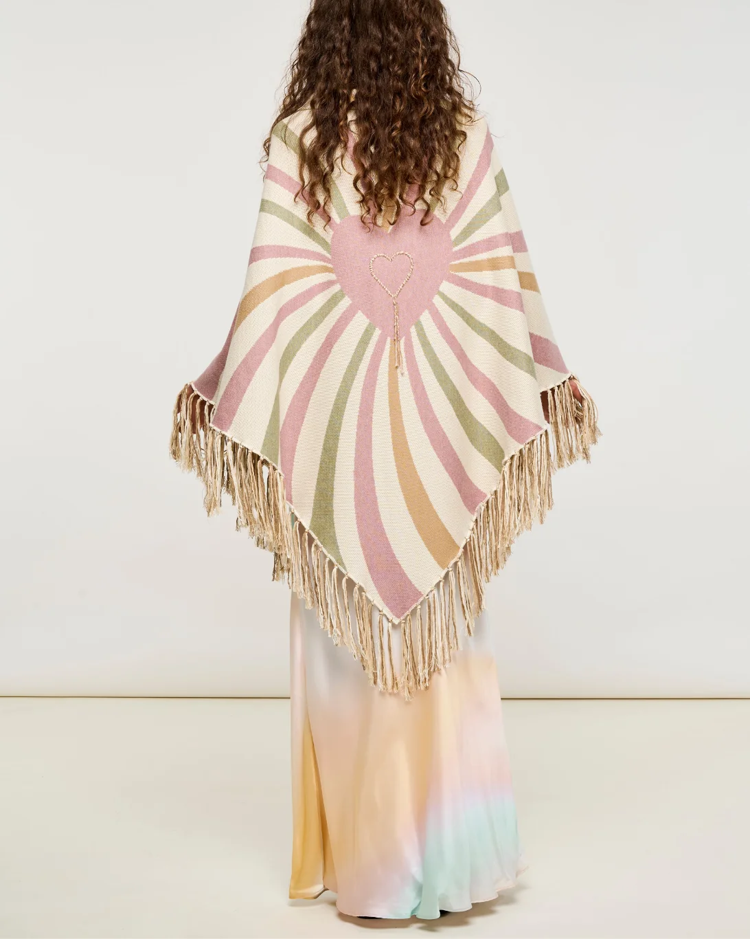 Multi Spiral Shawl | Pink Heart - Image 4
