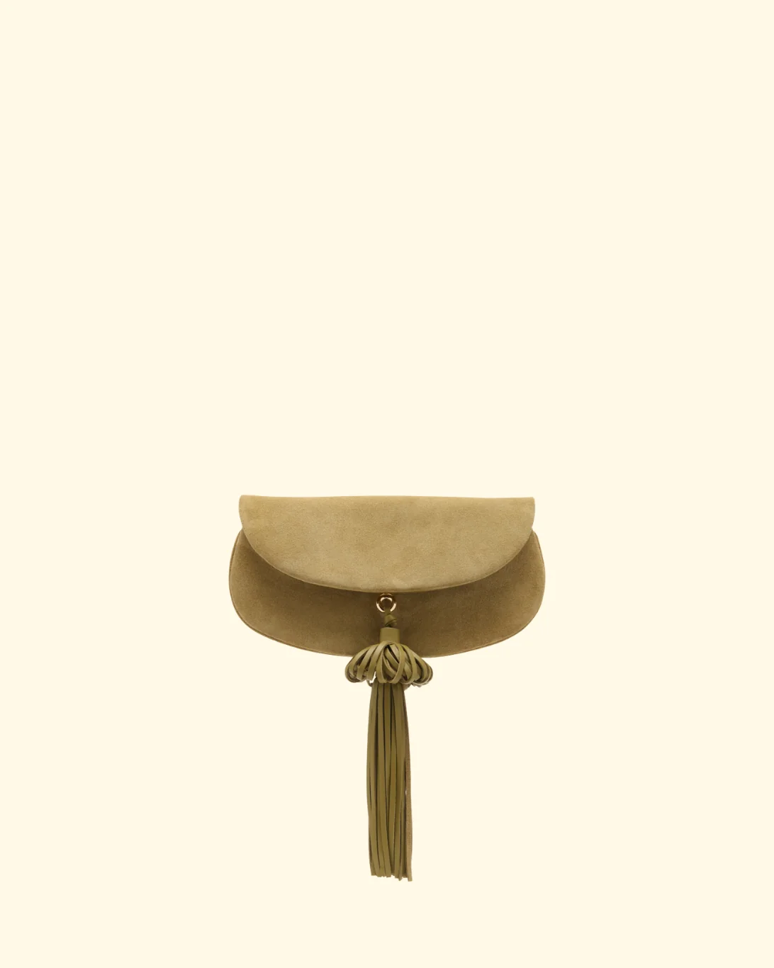 Paloma Flap Tassel Bag | Olive - Image 4