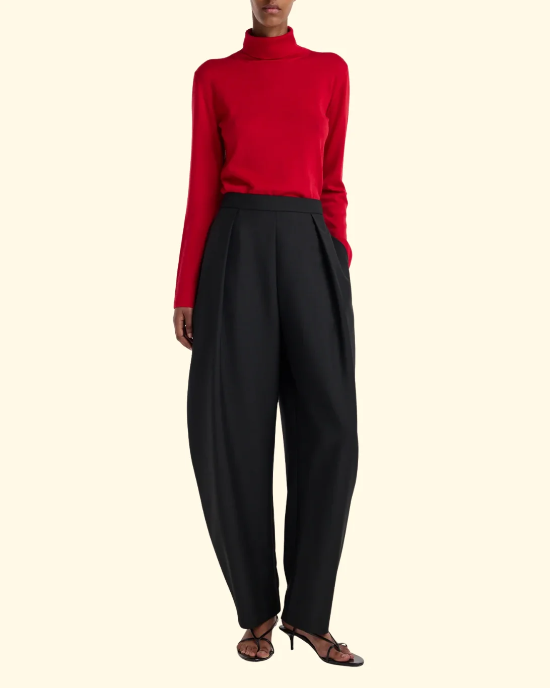 Puck Tailored Trousers | Black