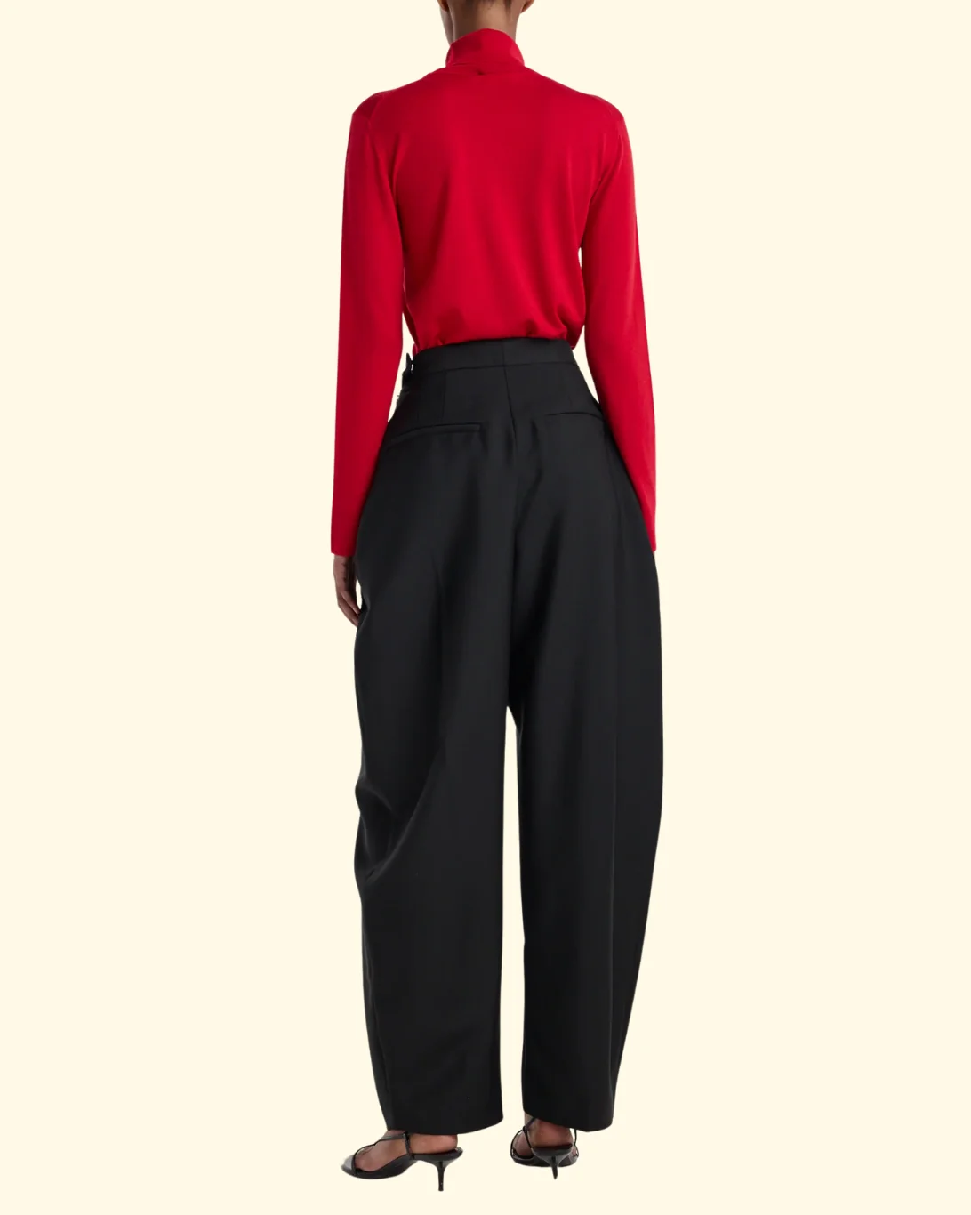 Puck Tailored Trousers | Black - Image 2