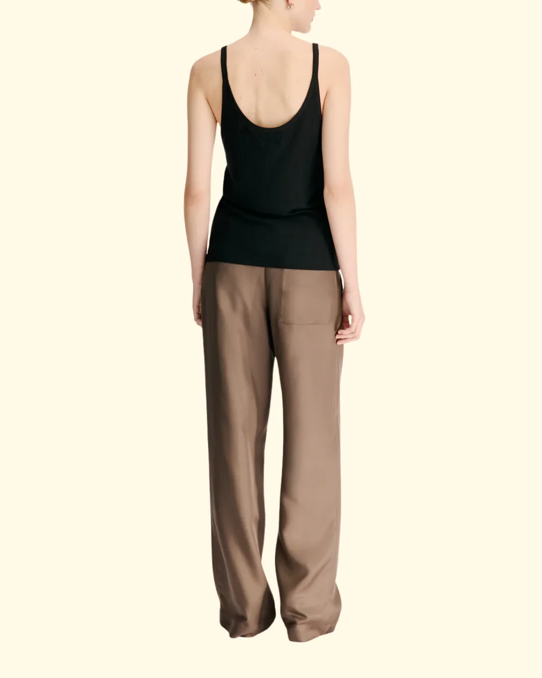 Roni Camisole | Black - Image 3