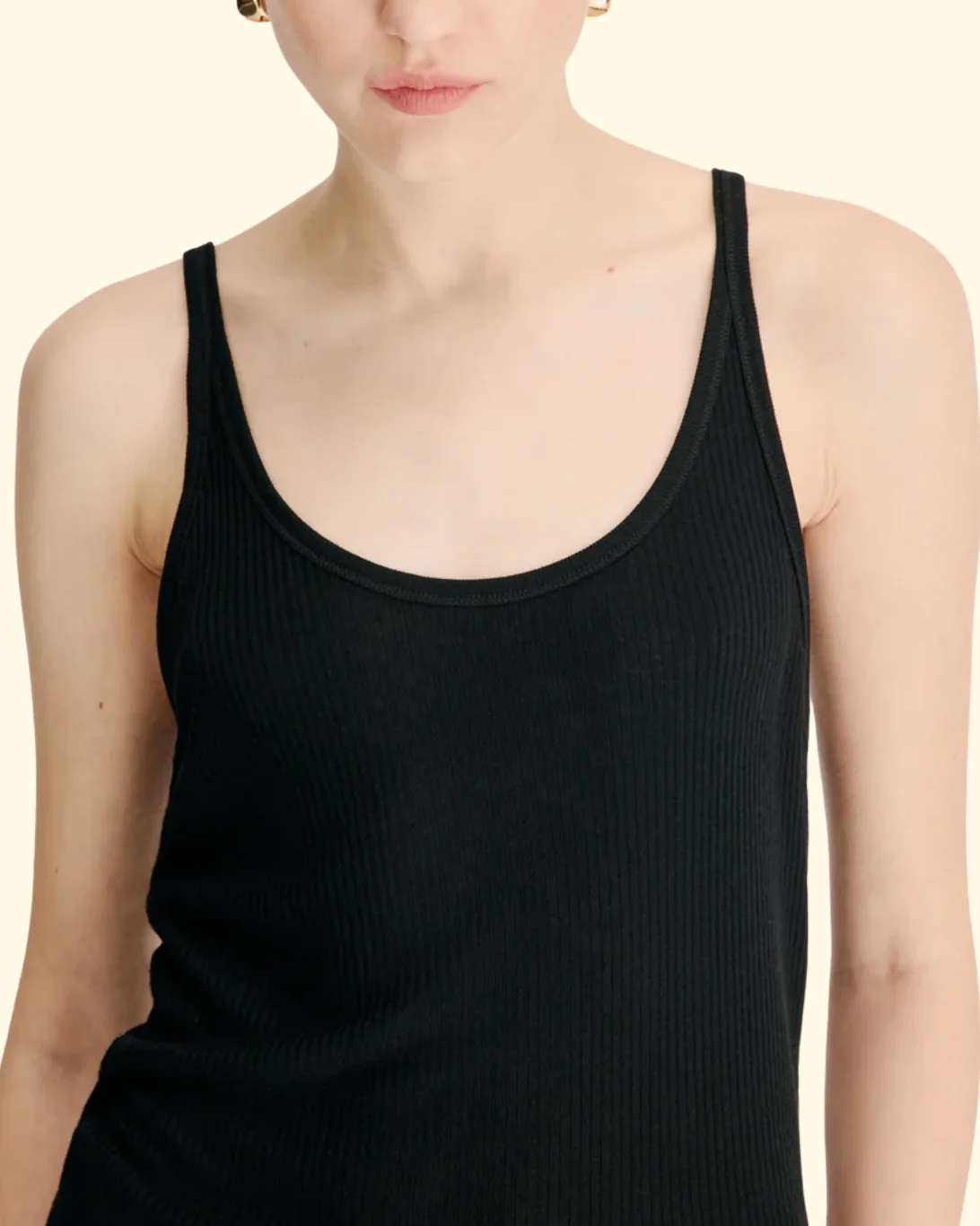 Roni Camisole | Black - Image 4