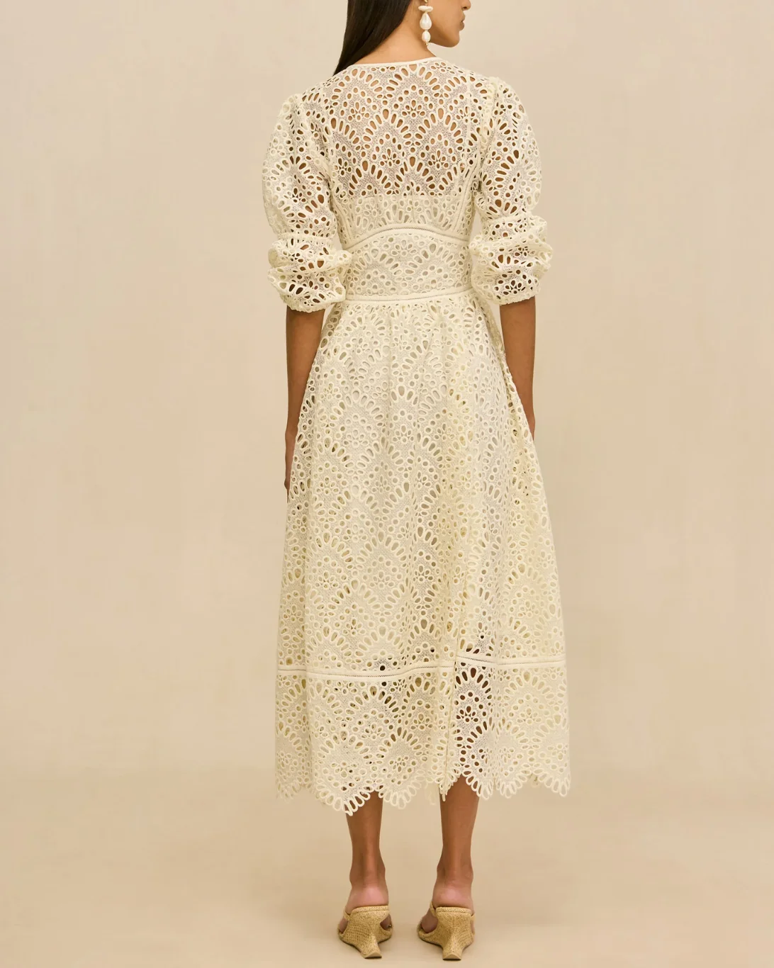 Rosalind Dress | Off White - Image 2