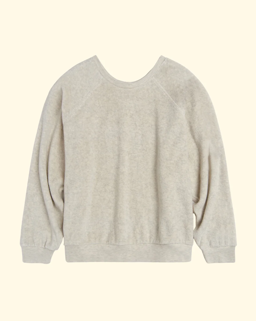 Samos Sweatshirt | Oatmeal Heather Terry