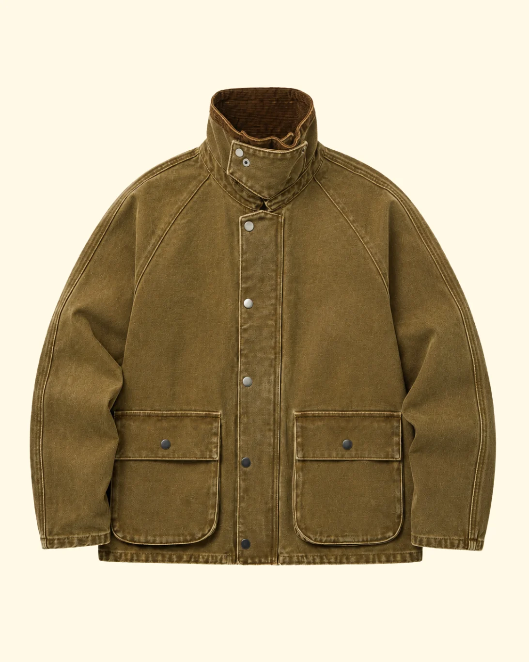Shelton Field Coat | Khaki - Image 2