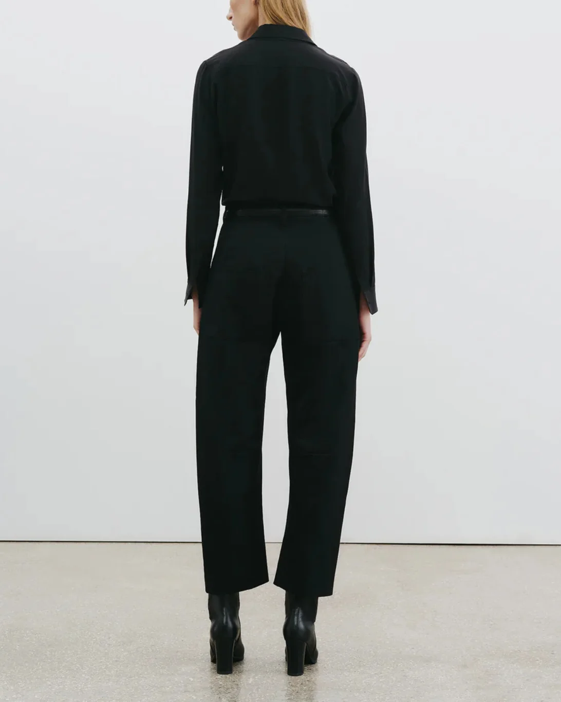 Shon Wool Pant | Black - Image 3