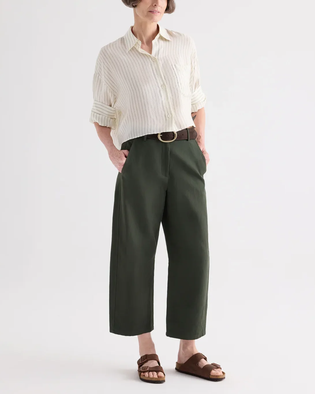 Slouchy BF Trouser | Rosin - Image 3