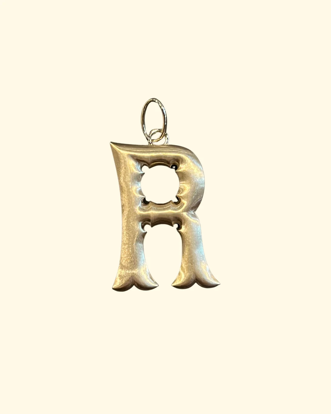 Jumbo Letter Charm | 18k Yellow Gold - Image 2