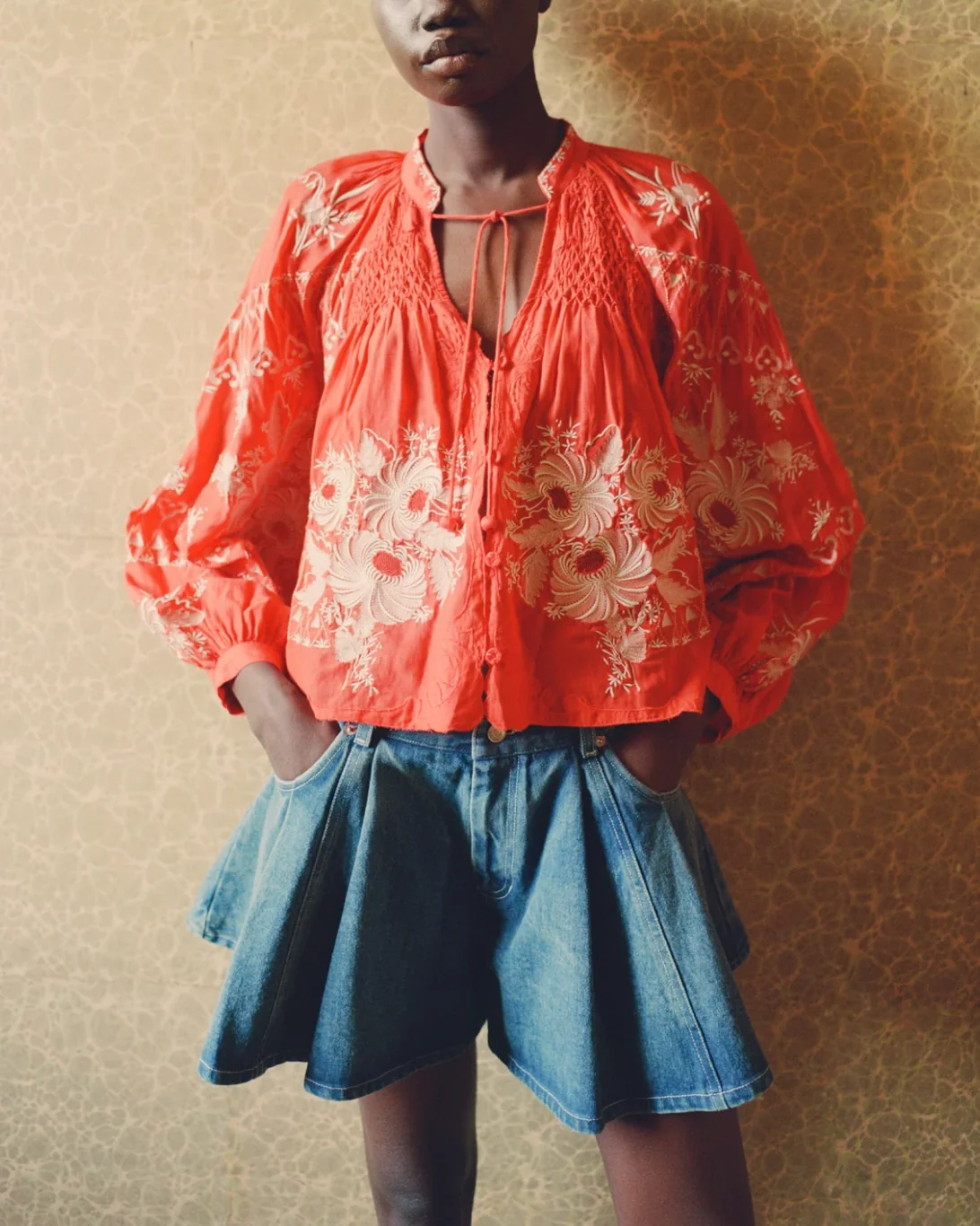 Stasia Shorts | Blue