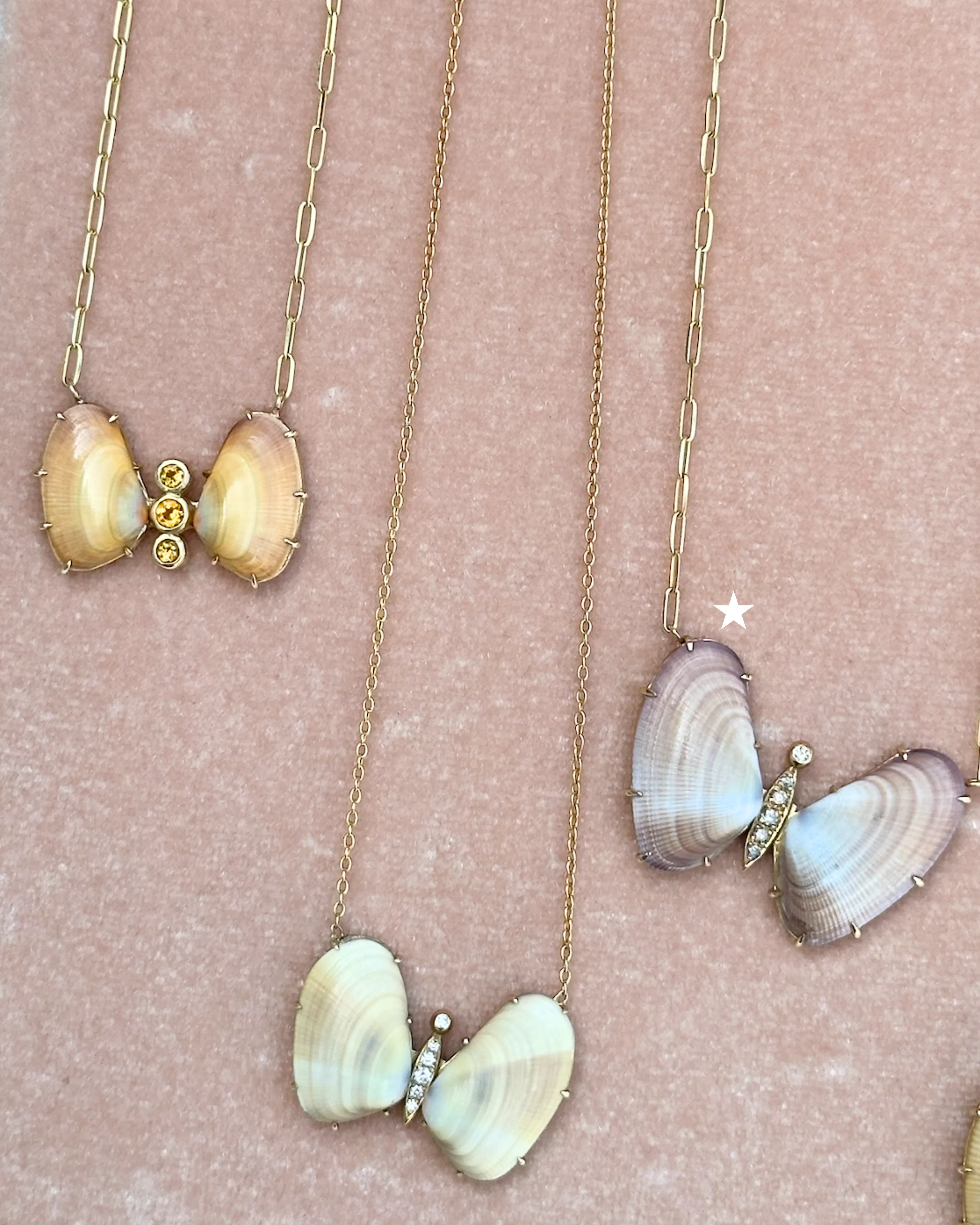 Summerfly Violet | Yellow Gold
