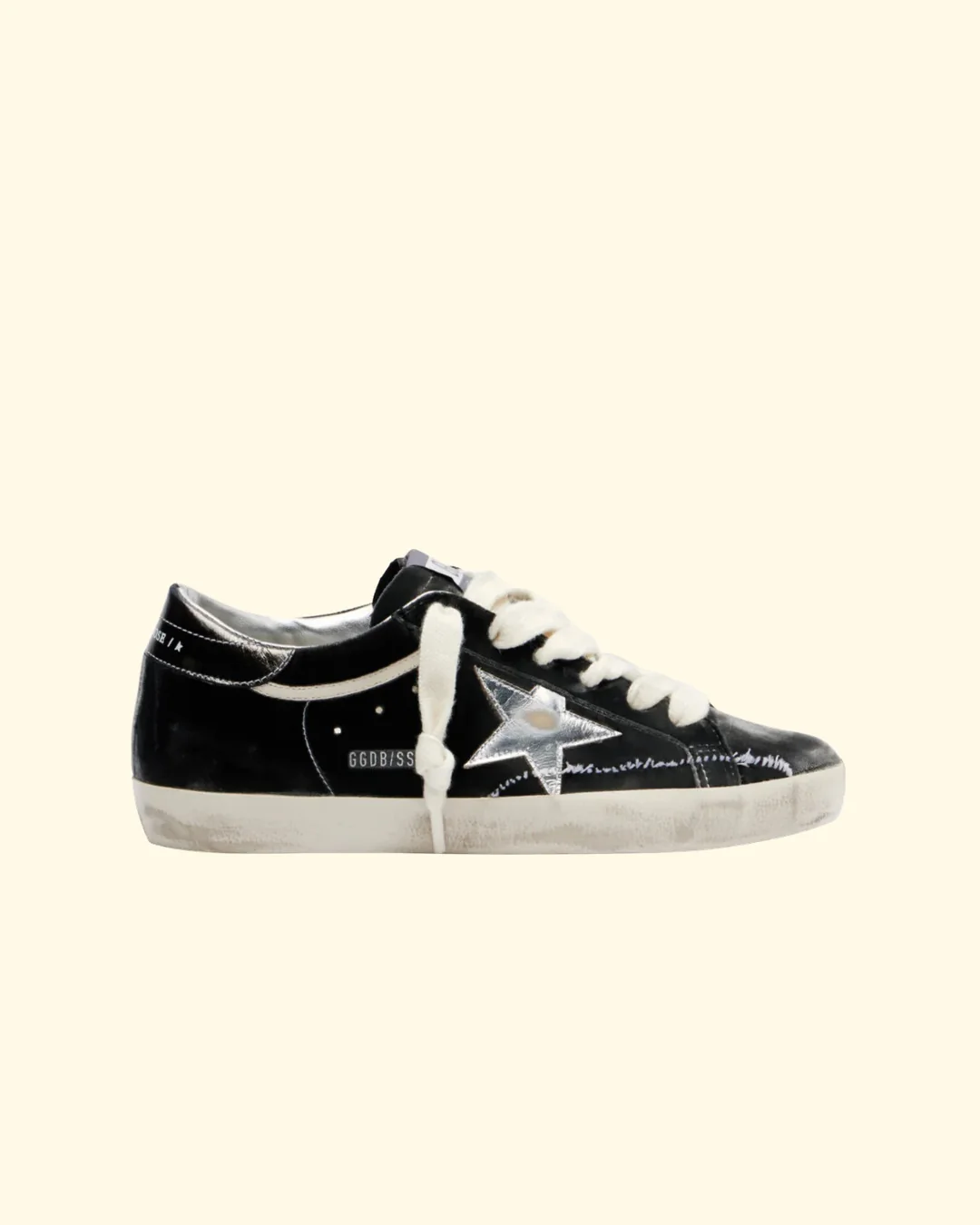 Super Star Velvet | Dark Grey/Silver