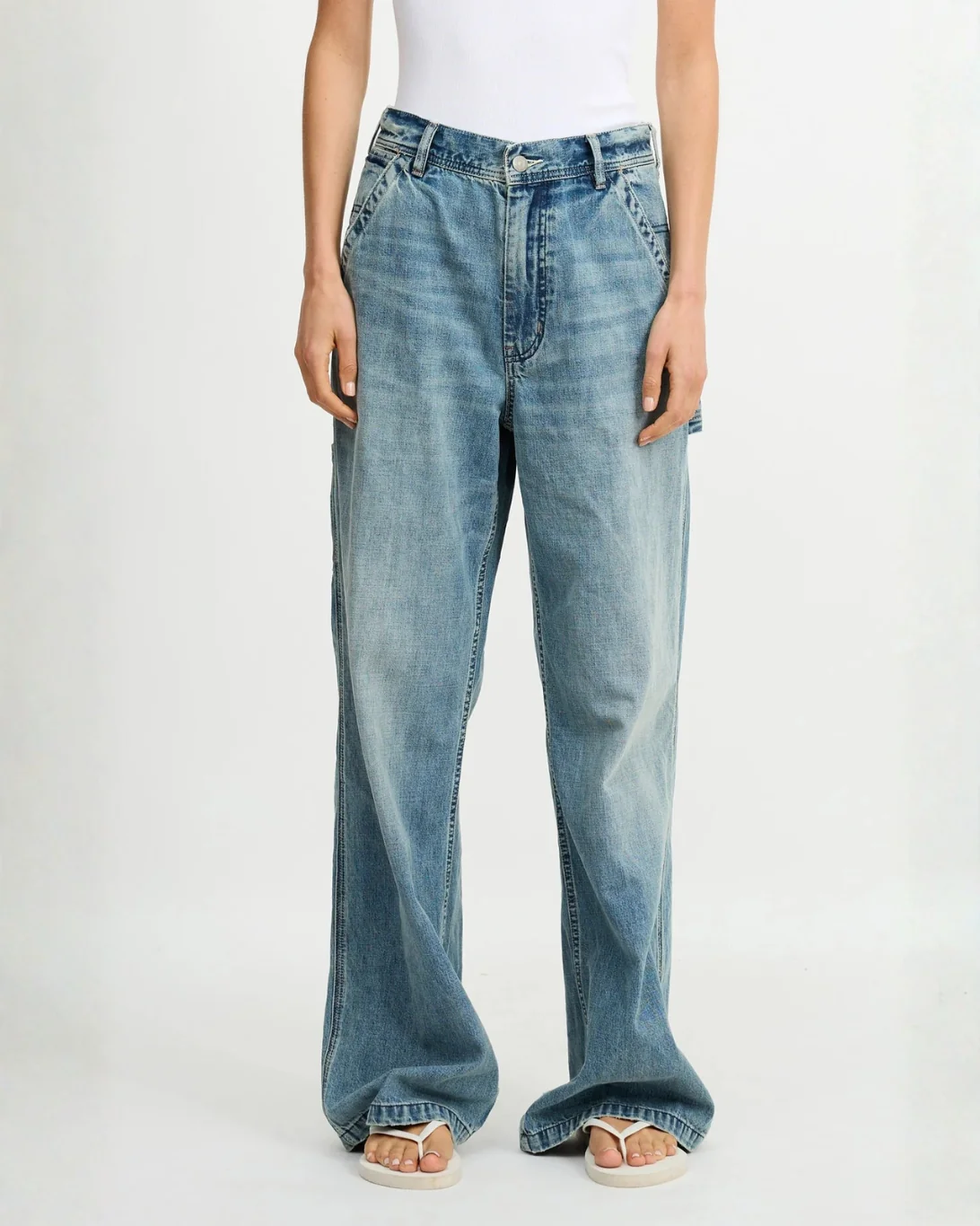 Teri Wide Leg Carpenter | Holton Indigo - Image 2