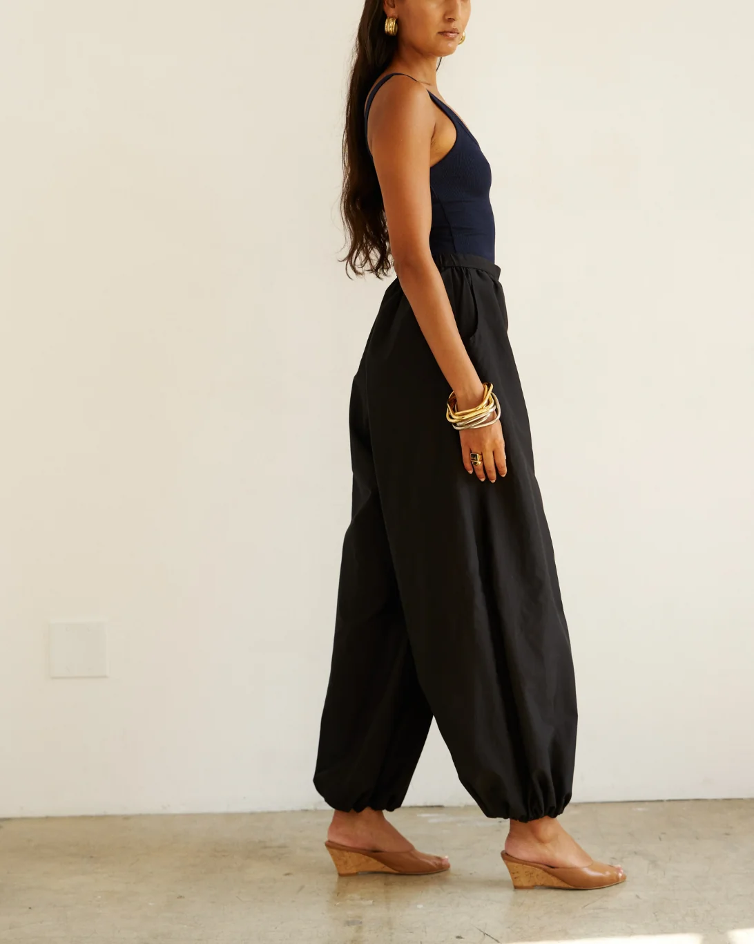 The Balloon Pant | Black - Image 2