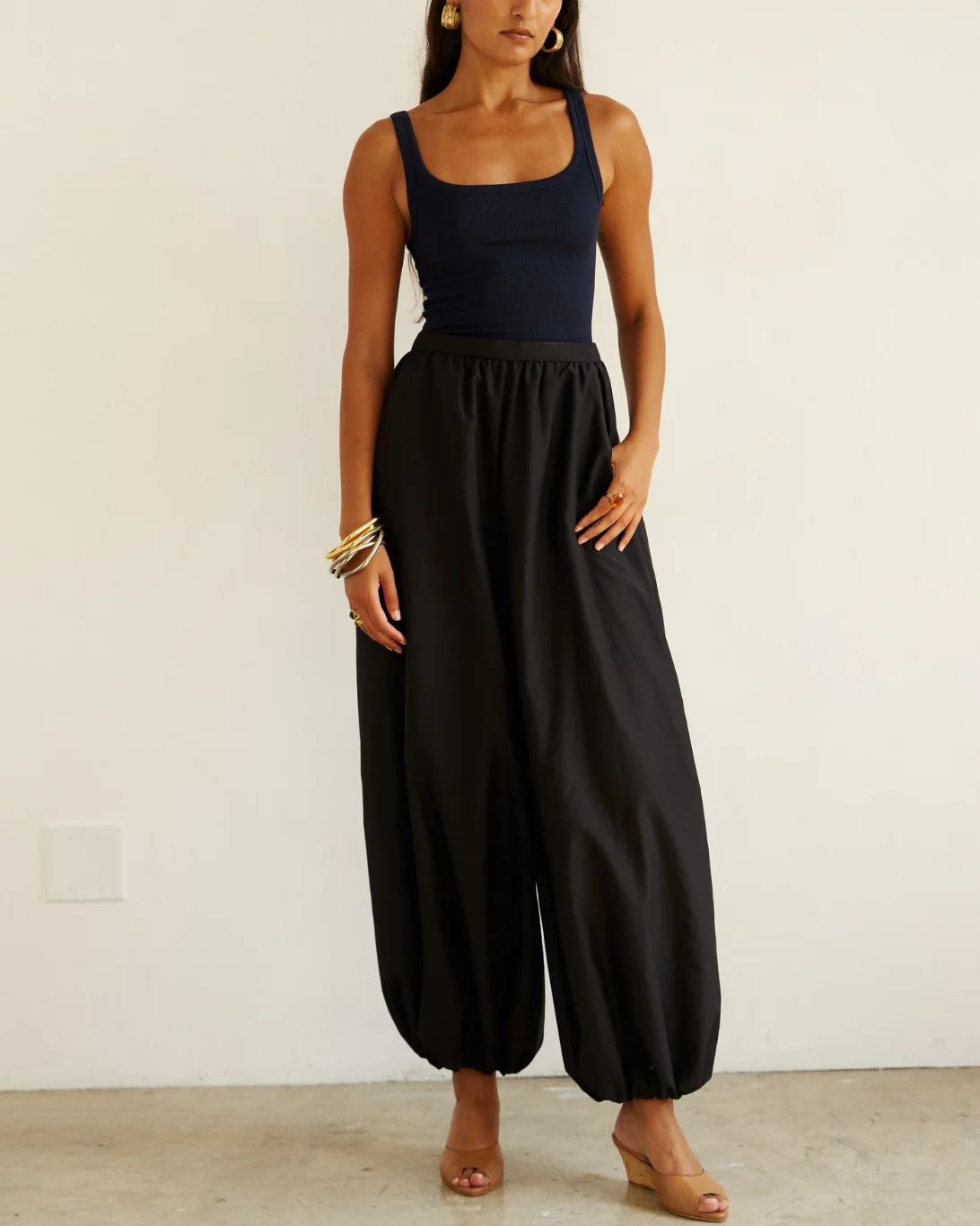 The Balloon Pant | Black - Image 5